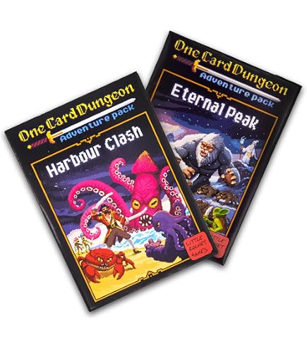 Amazon.com: Little Rocket Games One Card Dungeon Expansion M'GUF